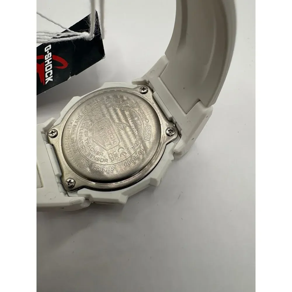 Casio G-Shock Gd-B500 White Digital Bluetooth Step Tracker Watch NWT White